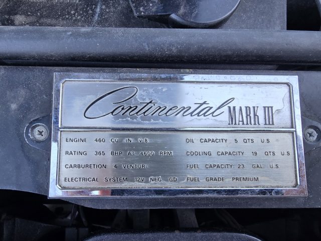 Lincoln Continental Mark III 1971 - Stan idealny! — zdjęcie 39