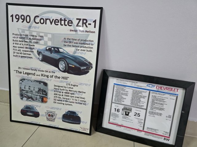 1990 Chevrolet Corvette C4 ZR1 LT5 5.7 V8 -Niski przebieg! — zdjęcie 36